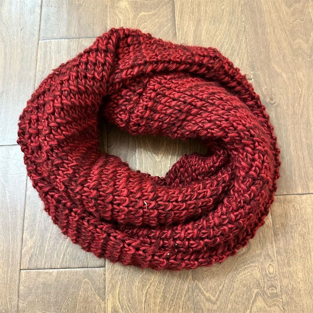 Express Women's‎ Red Infinity Scarf Winter Neck Warmer